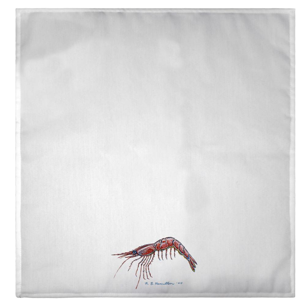 Shrimp Guest Towel. Picture 2