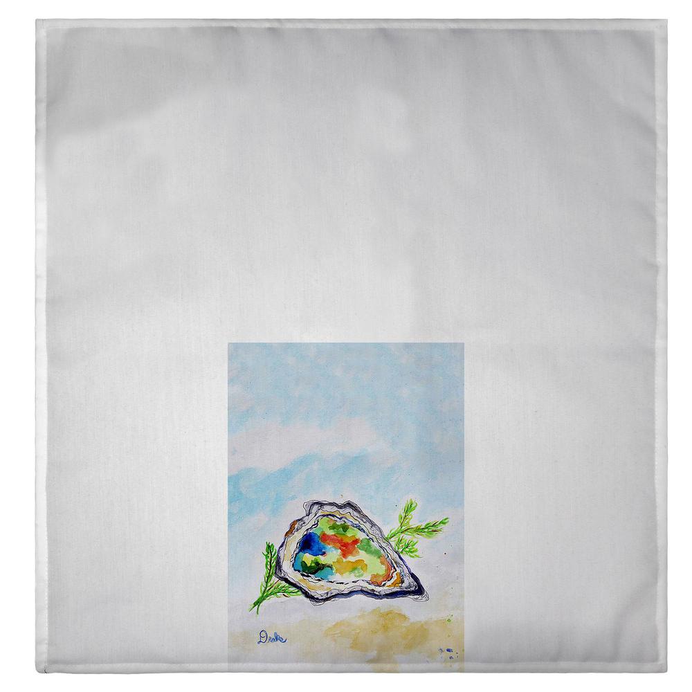 Colorful Oyster Guest Towel. Picture 2
