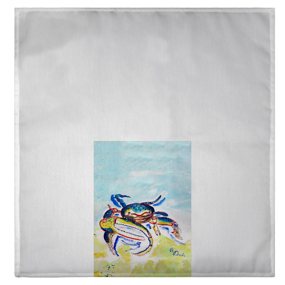 Colorful Fiddler Crab Guest Towel. Picture 2