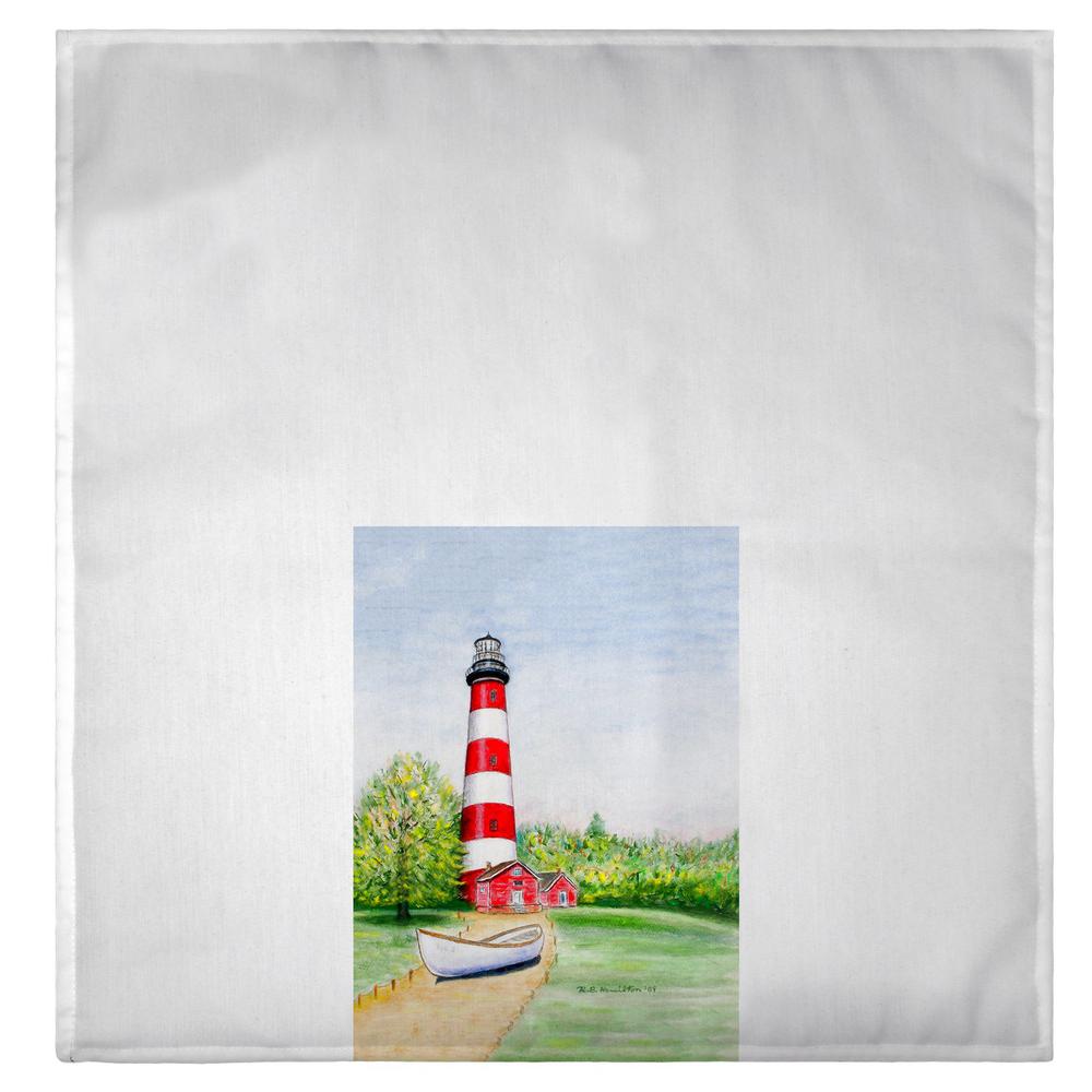 Chincoteague Lighthouse Guest Towel. Picture 2