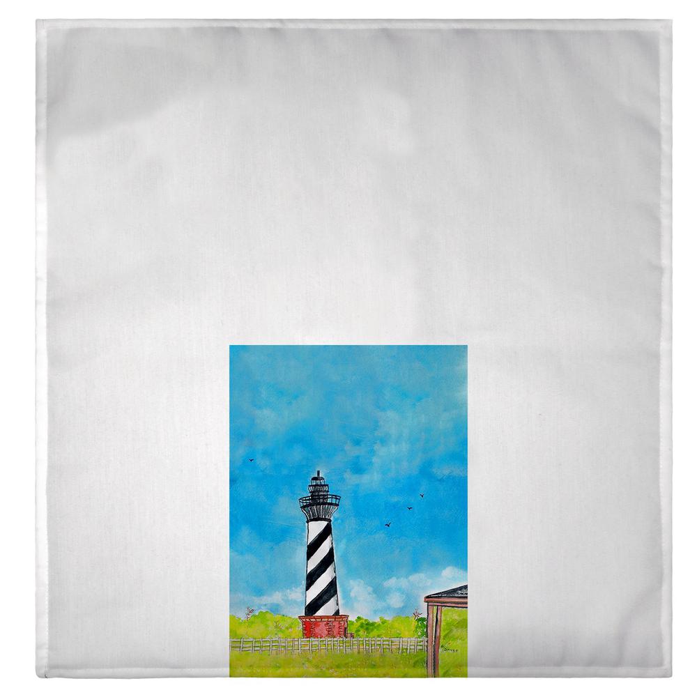 Hatteras Lighthouse Guest Towel. Picture 2