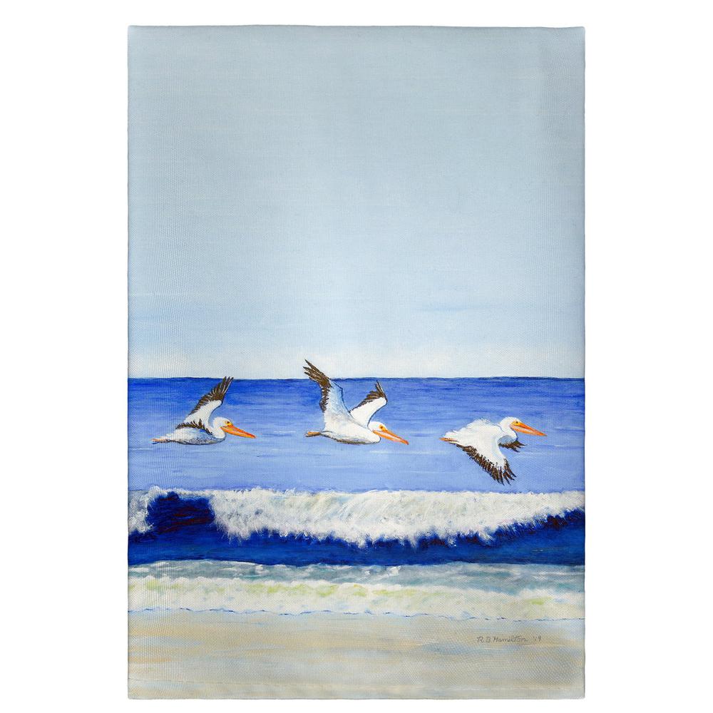 Skimming the Surf Guest Towel. Picture 1