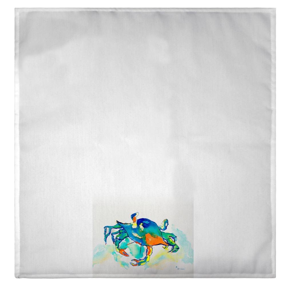 Orange Crab Guest Towel. Picture 2
