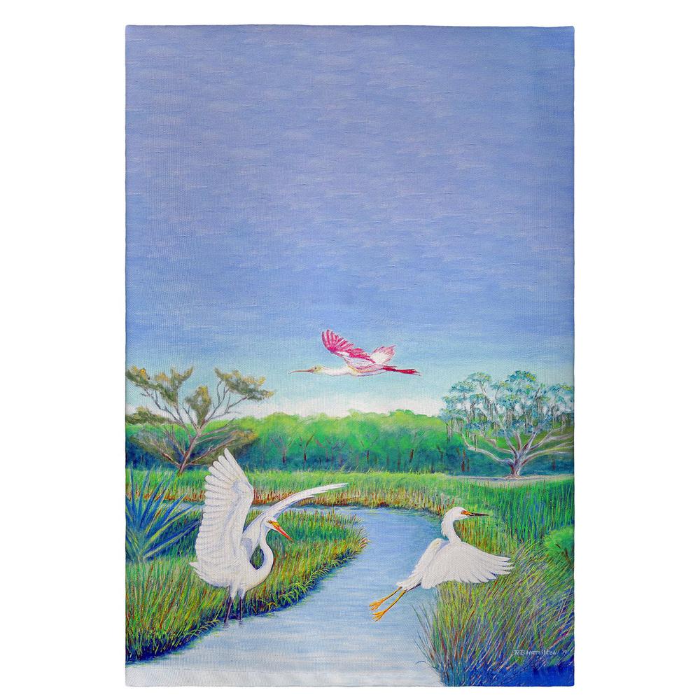 Marsh Wings Guest Towel. Picture 1