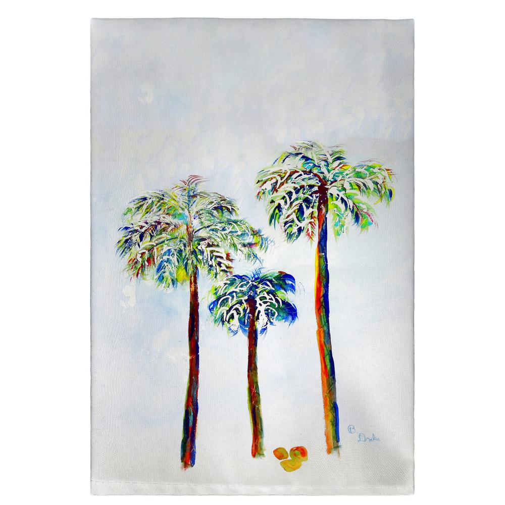 Three Palms Guest Towel. Picture 1