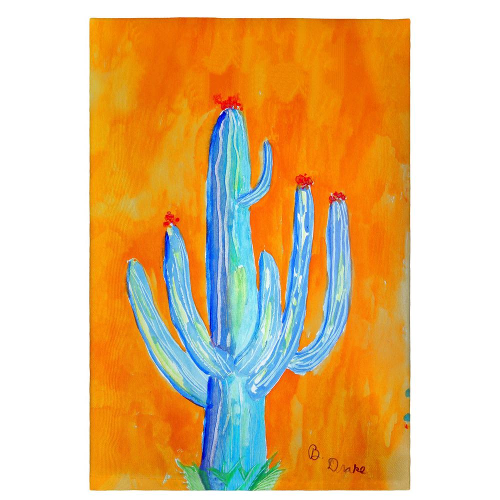 Tall Cactus Guest Towel. Picture 1