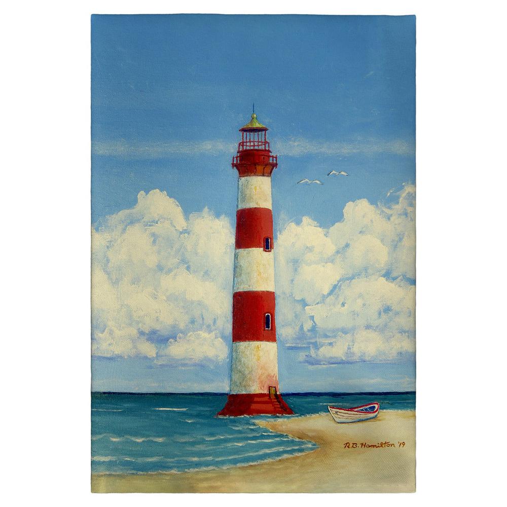 Morris Island Lighthouse, SC Guest Towel. Picture 1