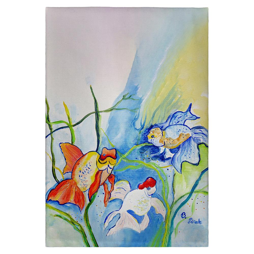 Fantails II Guest Towel. Picture 1