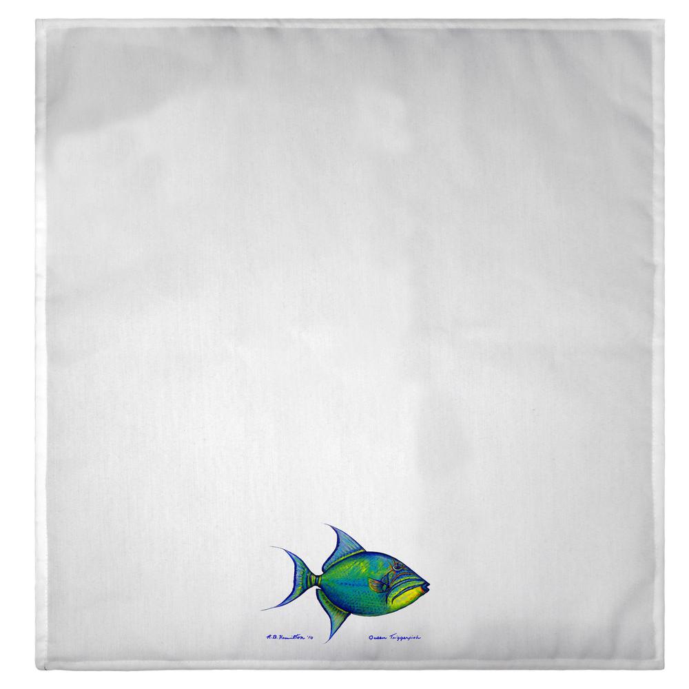Trigger Fish Guest Towel. Picture 2