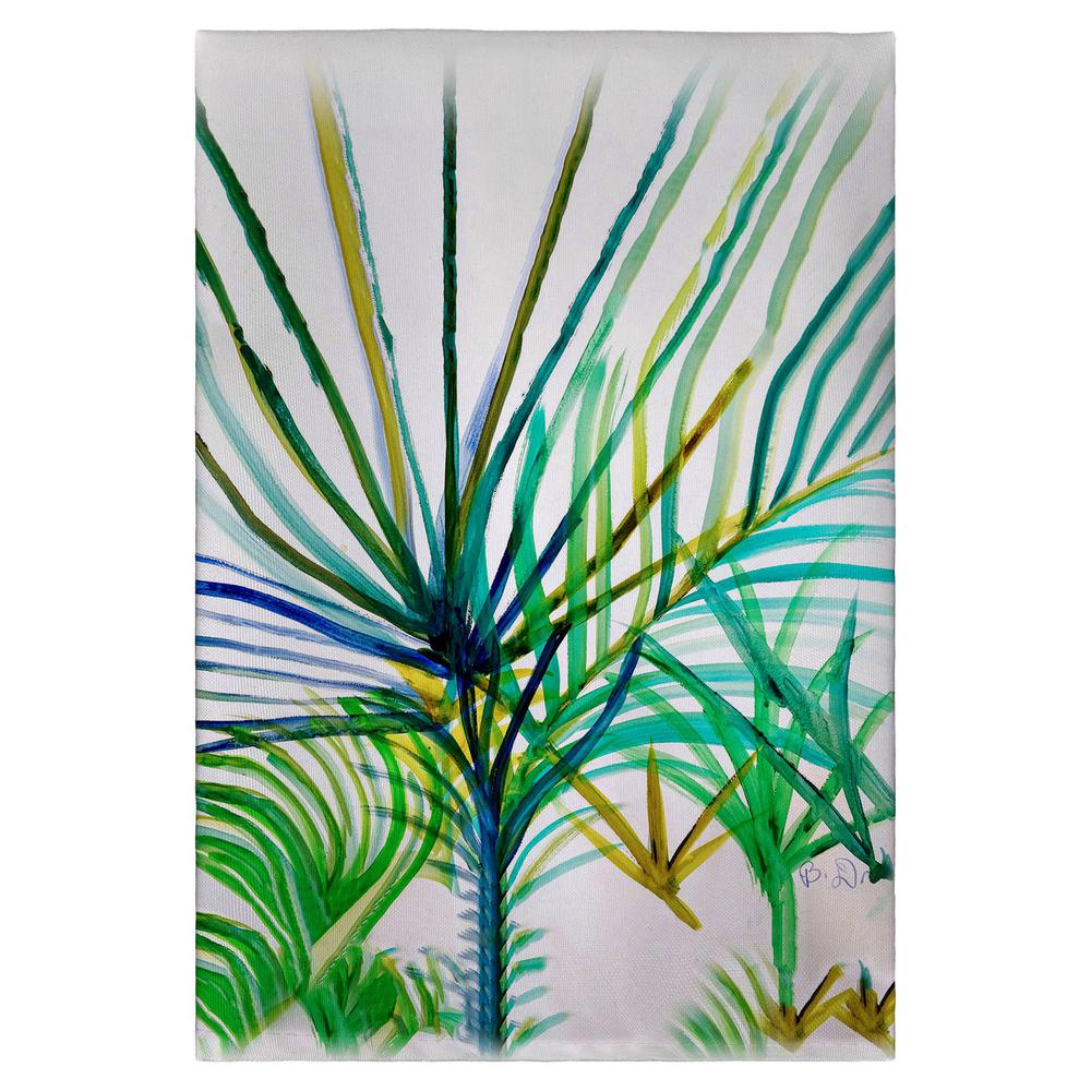 Teal Palms Guest Towel. Picture 1