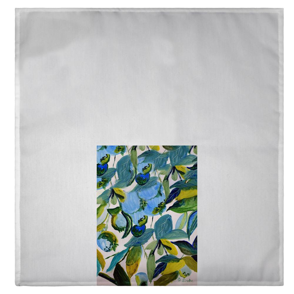 Betsy's Blueberries Guest Towel. Picture 2