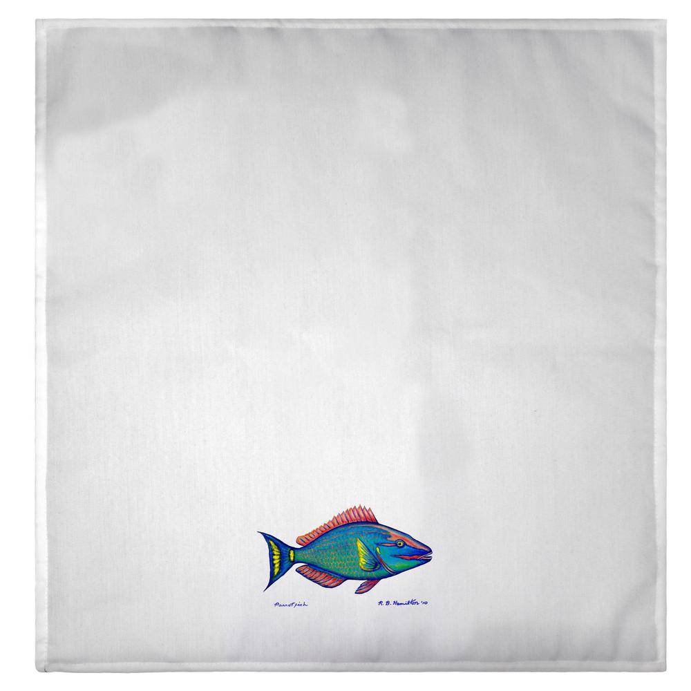Parrot Fish Guest Towel. Picture 2
