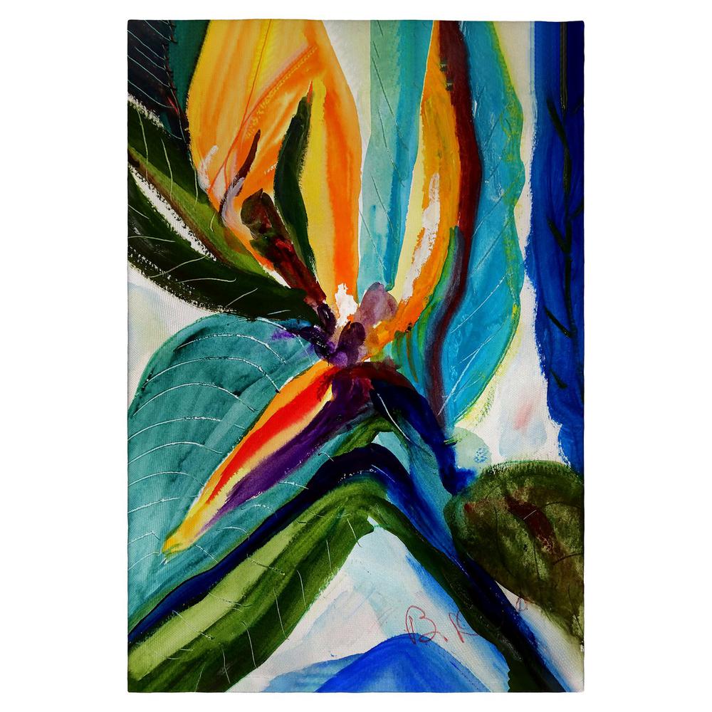 Teal Paradise Guest Towel. Picture 1