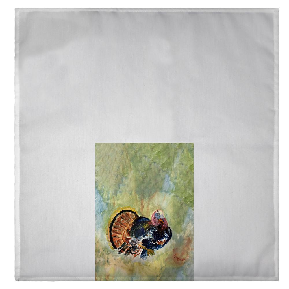 Colorful Turkey Guest Towel. Picture 2