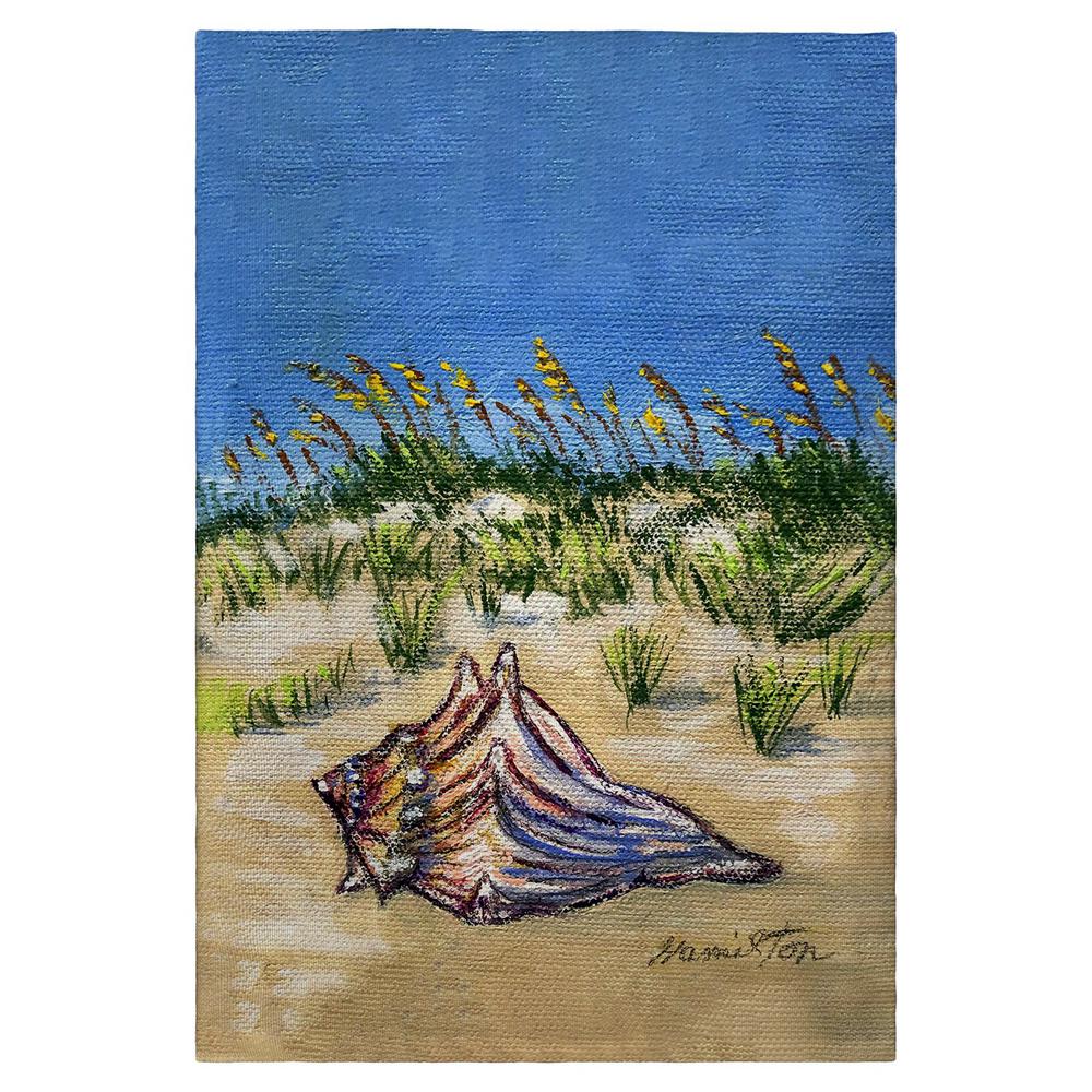 Conch Found Guest Towel. Picture 1