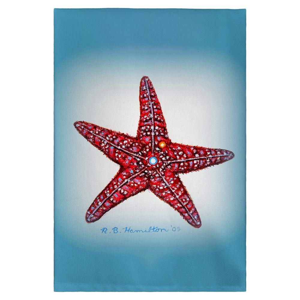 Dick's Starfish Guest Towel. Picture 1