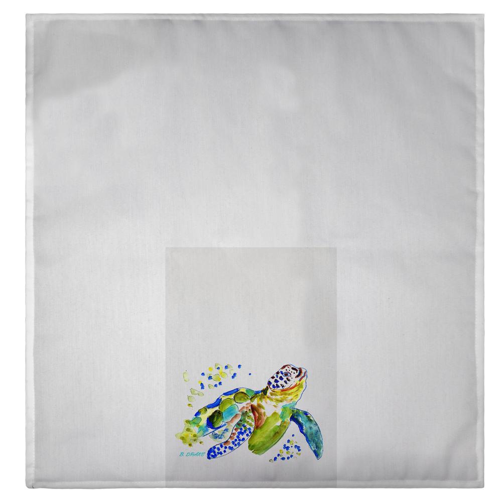 Baby Sea Turtle Guest Towel. Picture 2