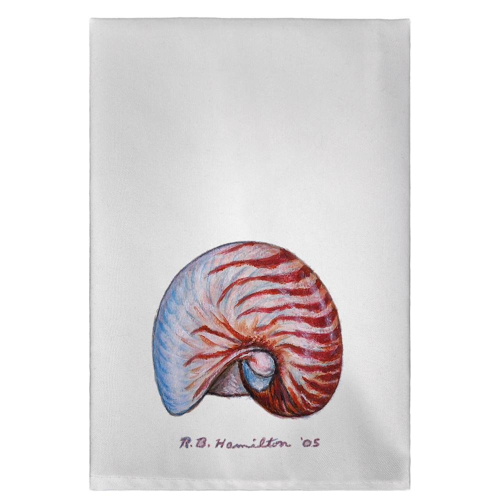 Nautilus Guest Towel. Picture 1