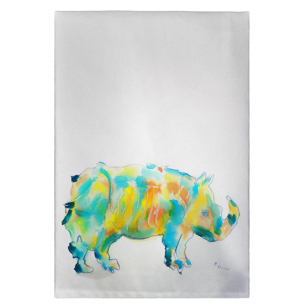 Rhino Guest Towel. Picture 1