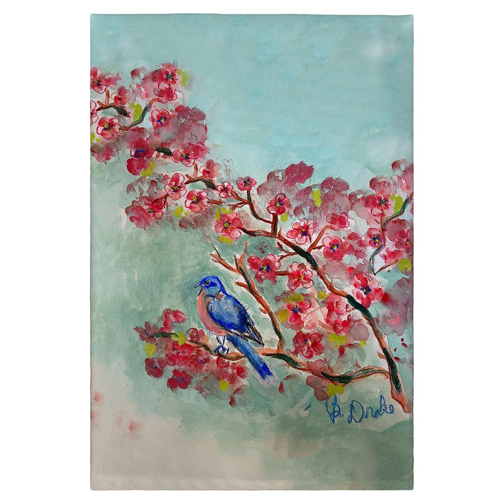 Cherry Blossoms Guest Towel. Picture 1
