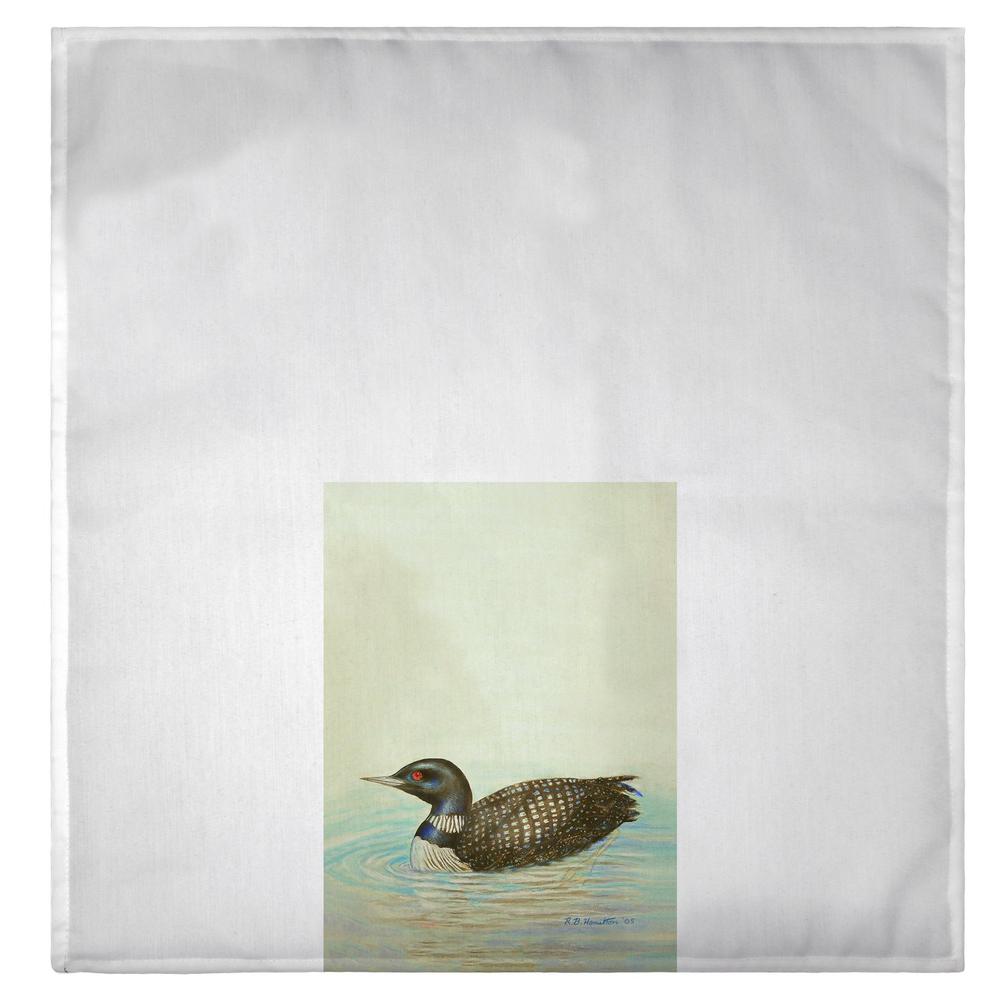 Loon Guest Towel. Picture 2