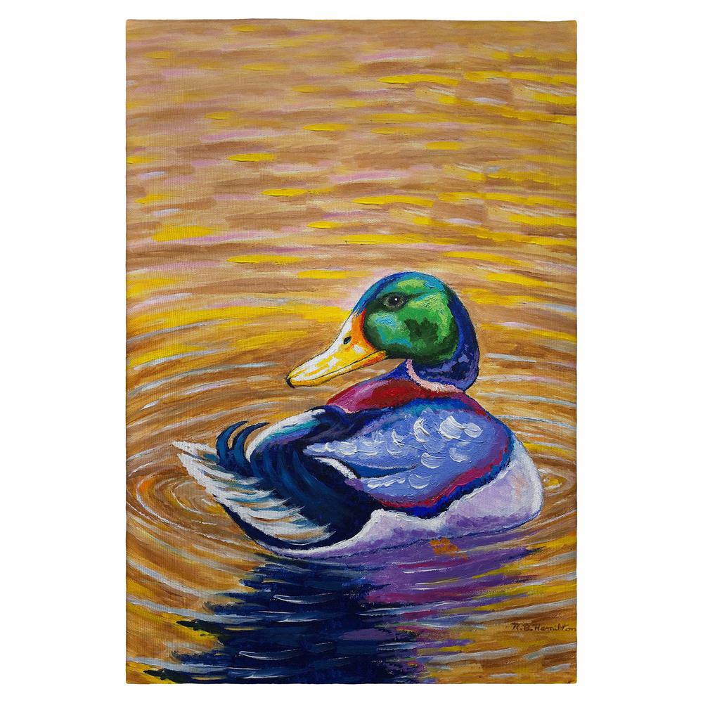 Duck Looking Guest Towel. Picture 1