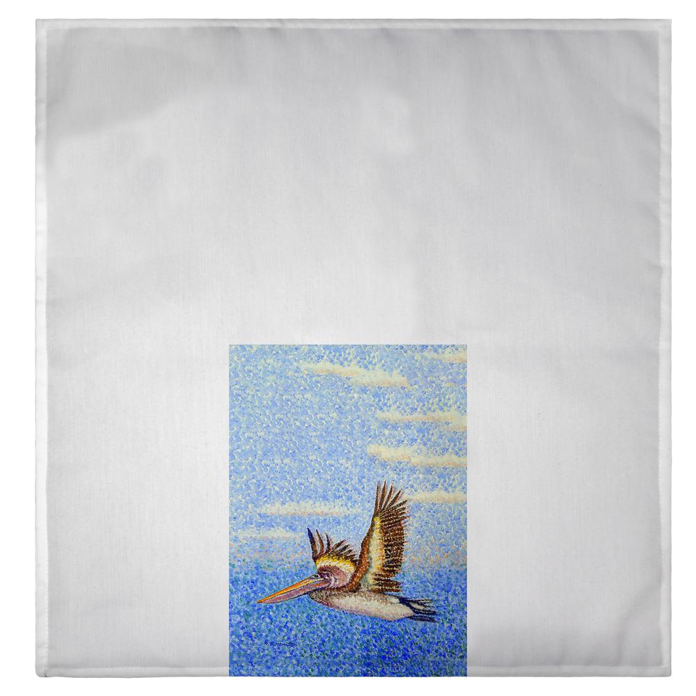 Flying Pelican Guest Towel. Picture 2