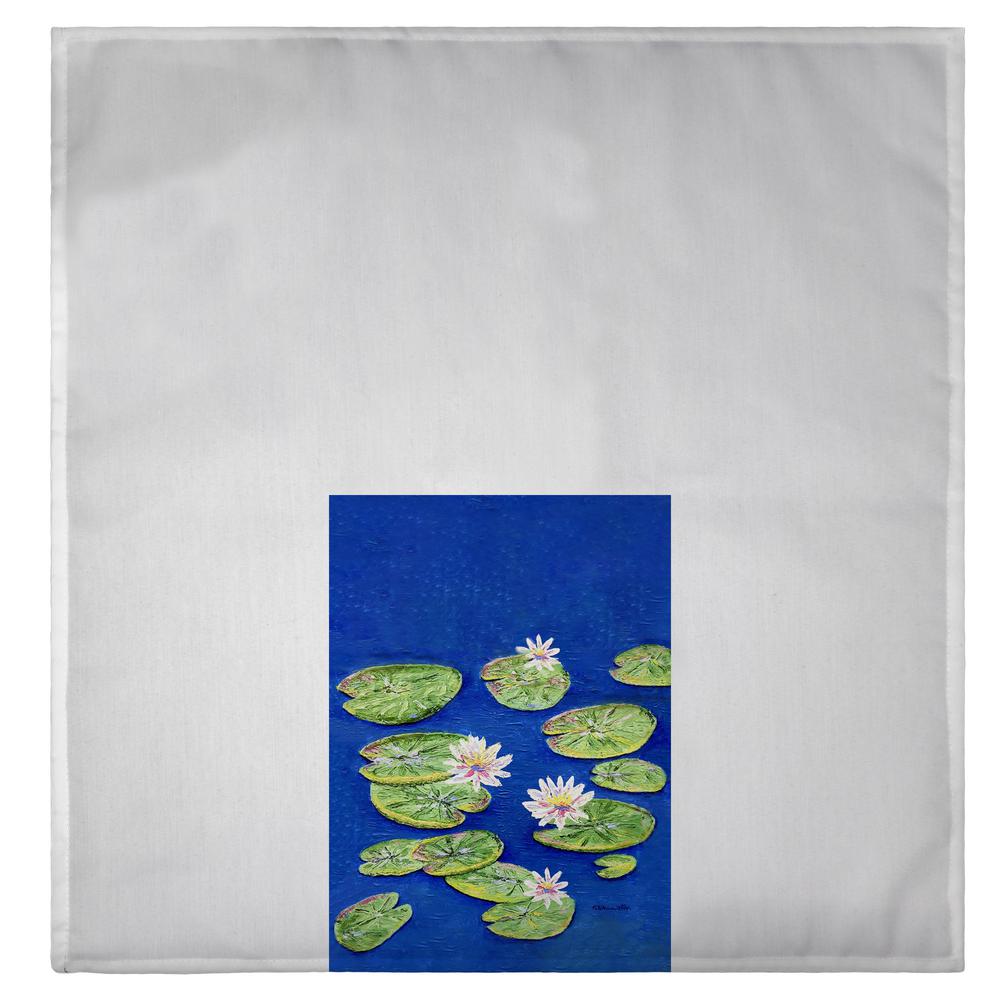 Lily Pads Guest Towel. Picture 2