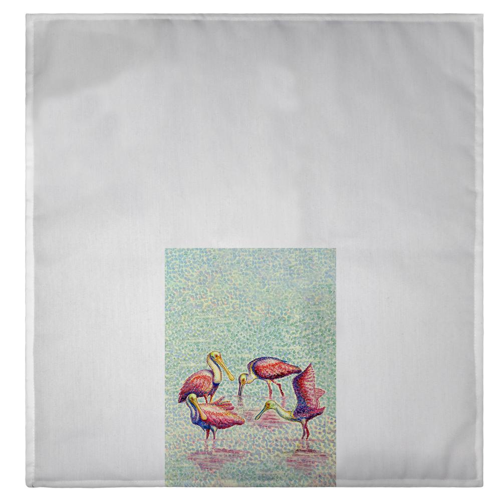 Spoonbill Group Guest Towel. Picture 2