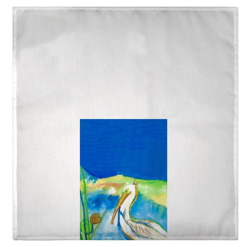 White Pelican Guest Towel. Picture 2