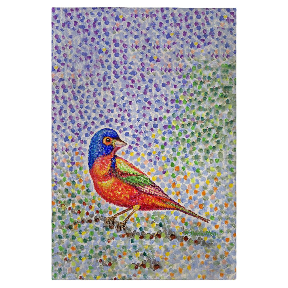 Painted Bunting, Guest Towel. Picture 1