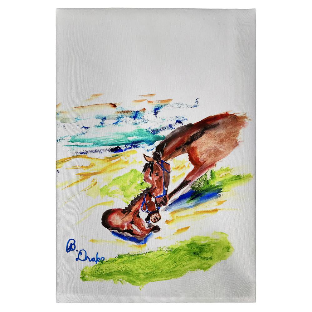 Mothering Horse Guest Towel. Picture 1