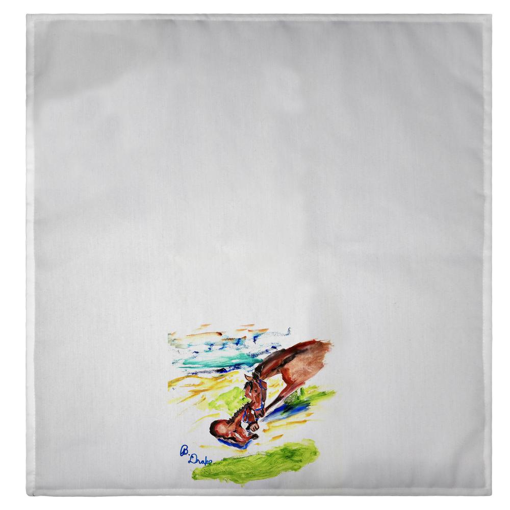 Mothering Horse Guest Towel. Picture 2
