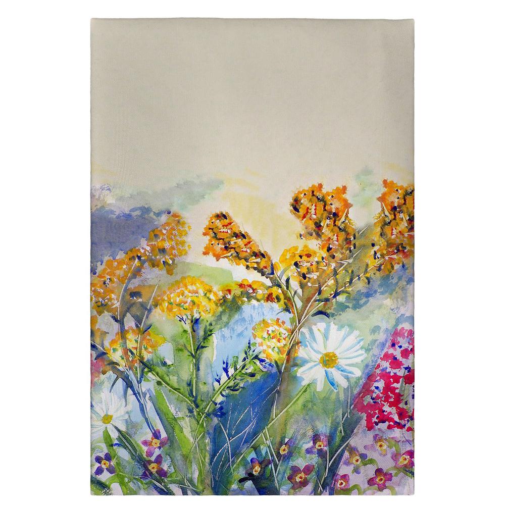 Wild Flowers Guest Towel. Picture 1