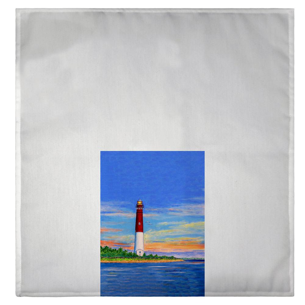 Barnegat Lighthouse Guest Towel. Picture 2
