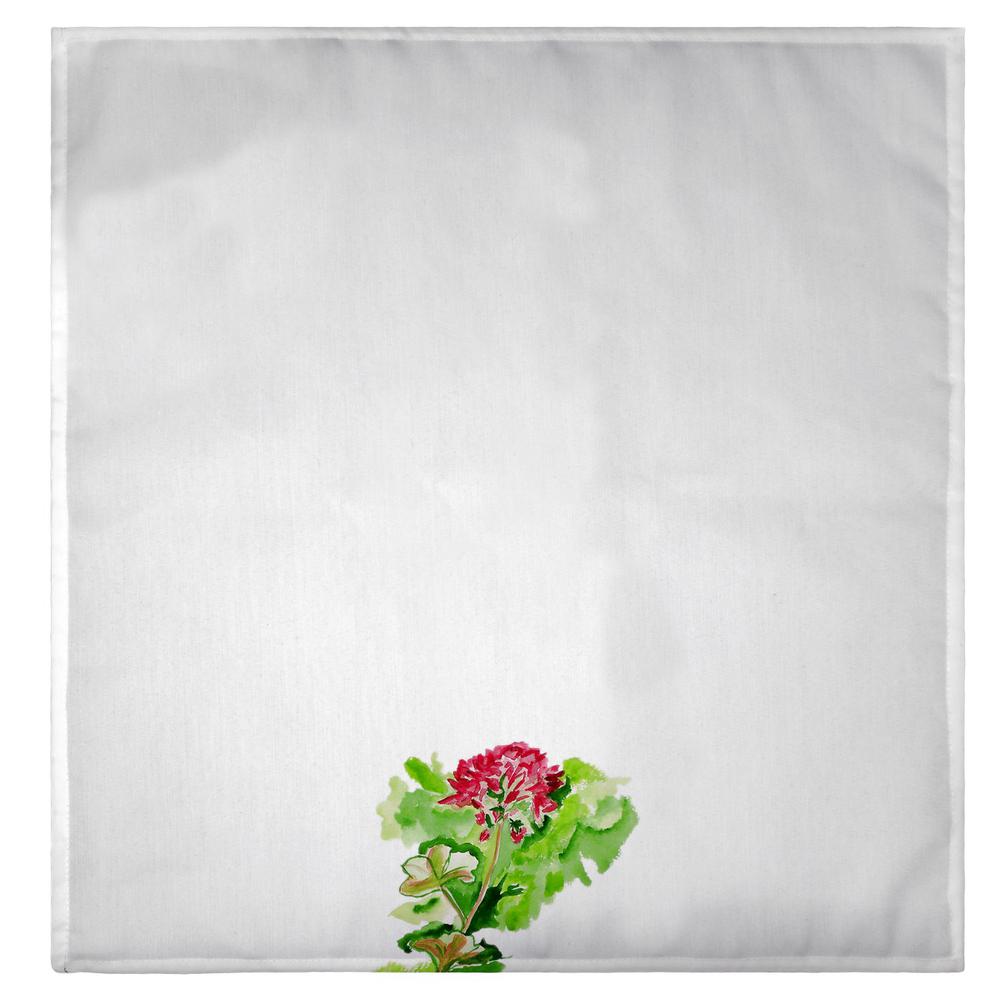Geranium Guest Towel. Picture 2