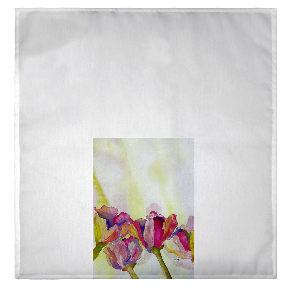 Tulips Guest Towel. Picture 2