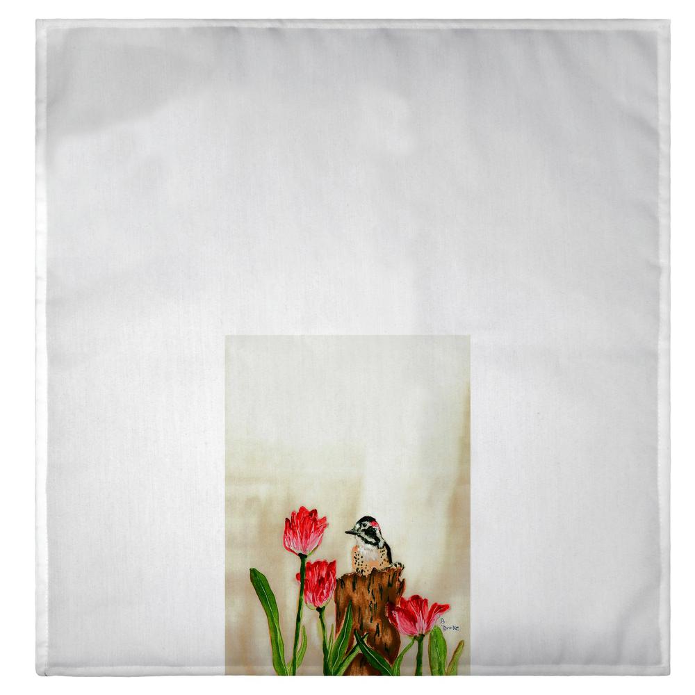 Woodpecker Guest Towel. Picture 2