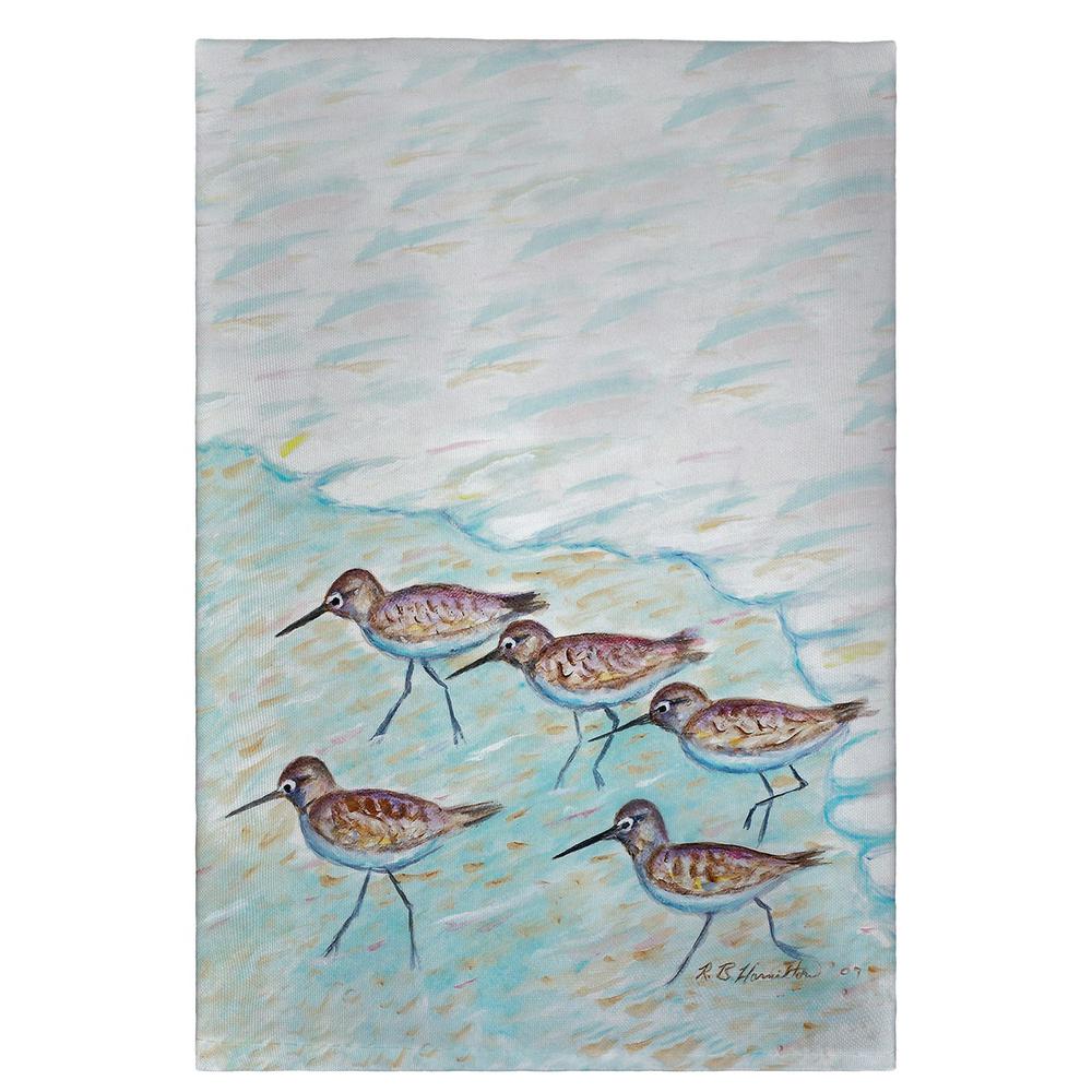 Sandpipers Guest Towel. Picture 1
