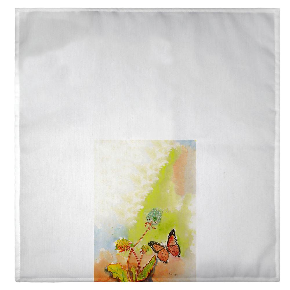 Betsy's Butterfly Guest Towel. Picture 2