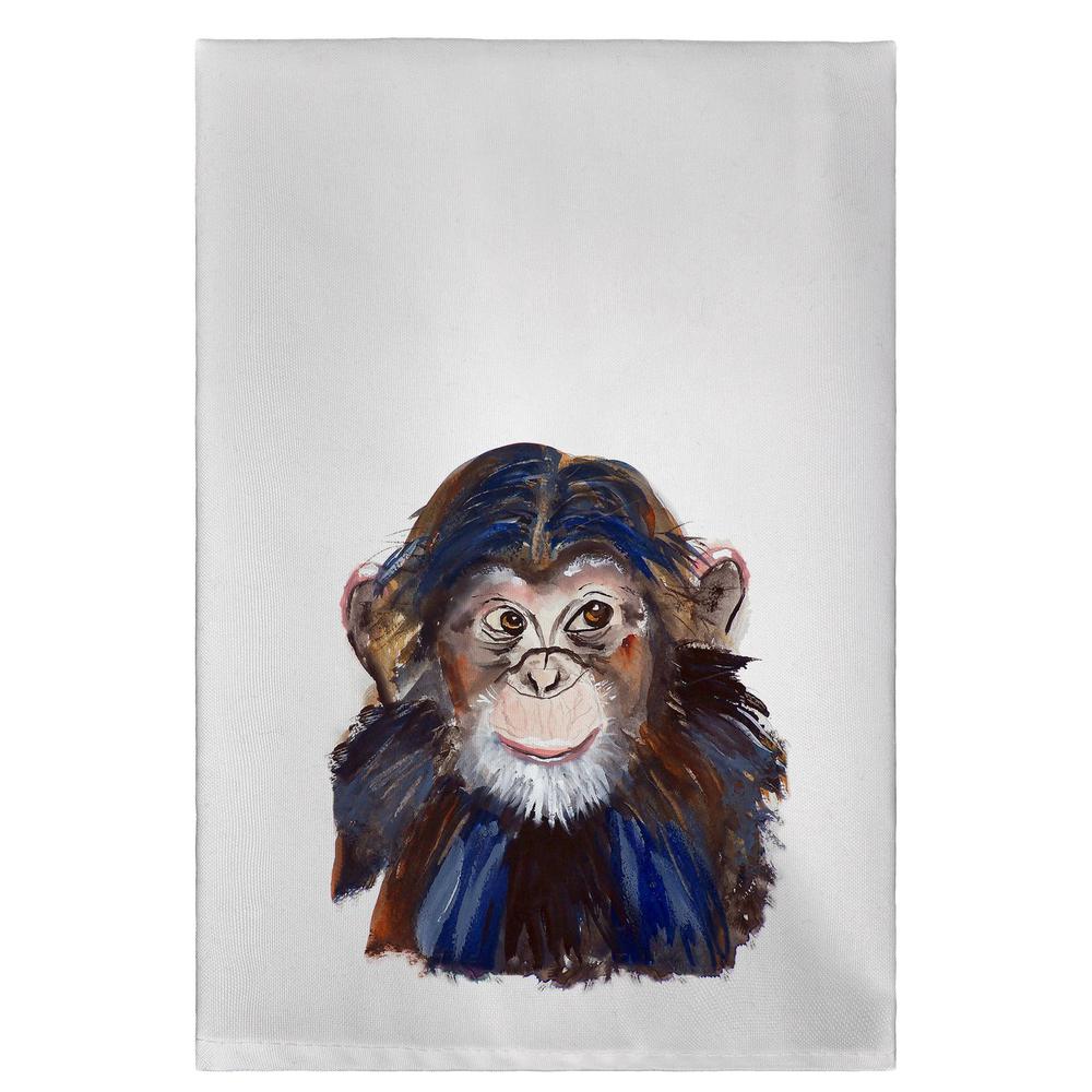 Chimpanzee Guest Towel. Picture 1
