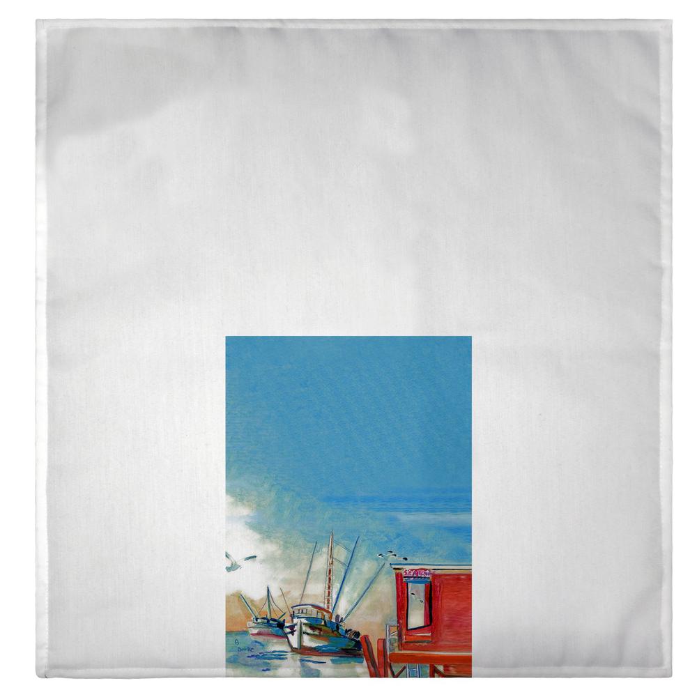 Shrimpboat Guest Towel. Picture 2