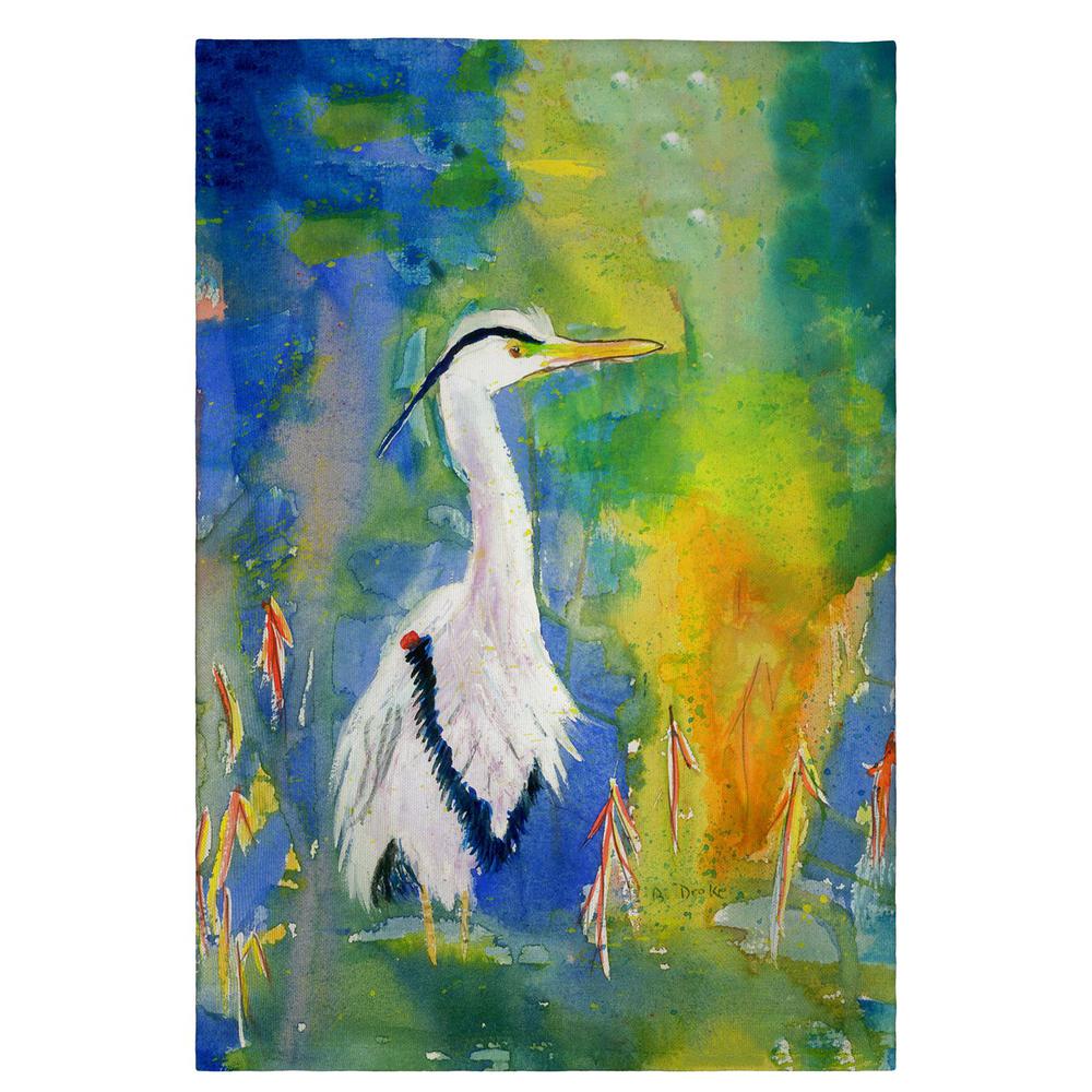 D&B's Blue Heron Guest Towel. Picture 1