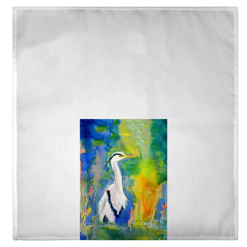D&B's Blue Heron Guest Towel. Picture 2