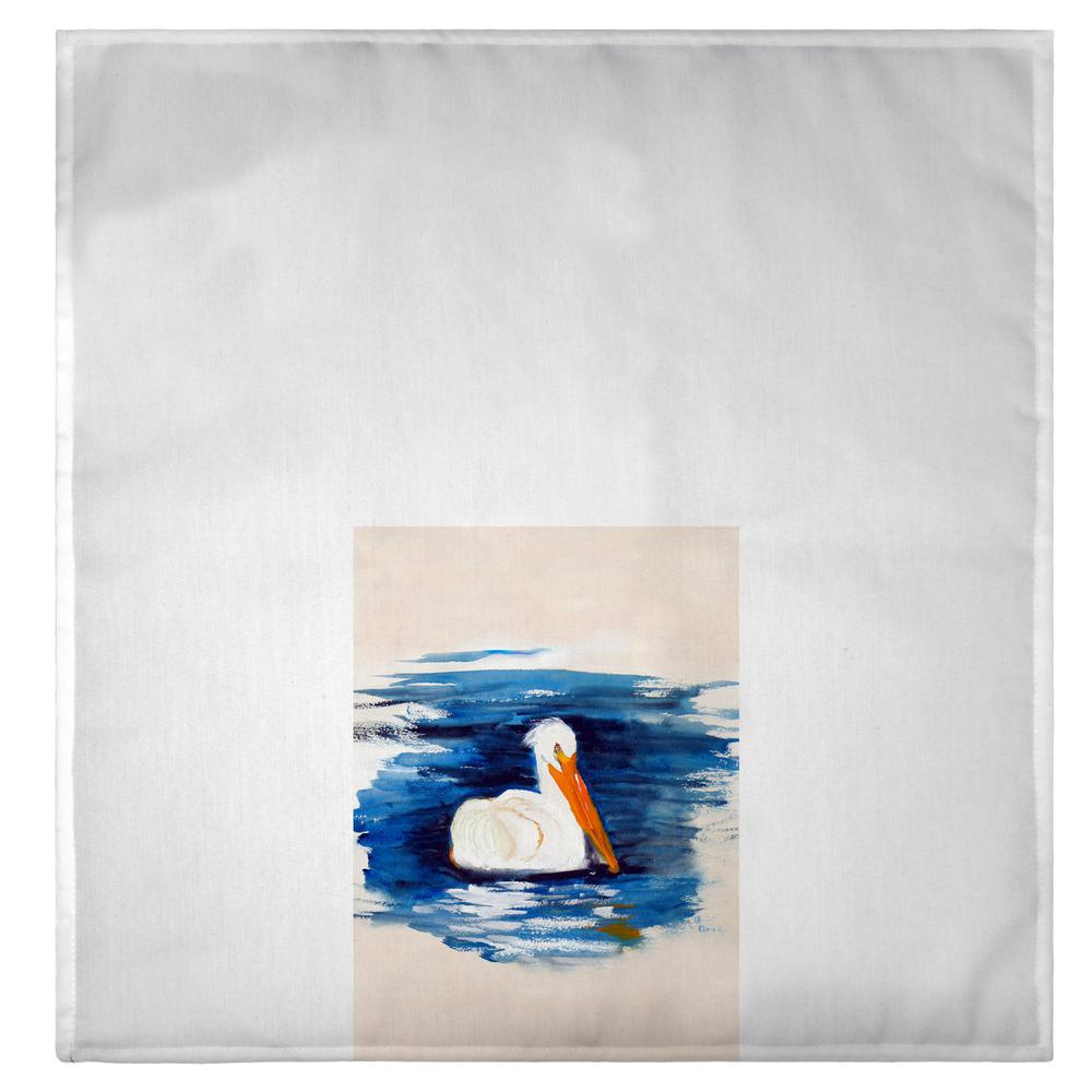 Spring Creek Pelican Guest Towel. Picture 2