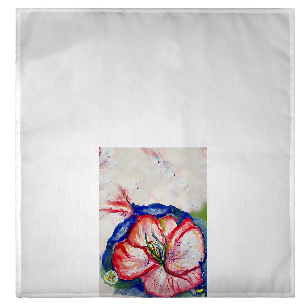 Hibiscus Guest Towel. Picture 2