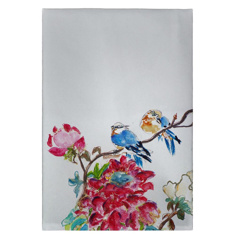 Camelia Guest Towel. Picture 1