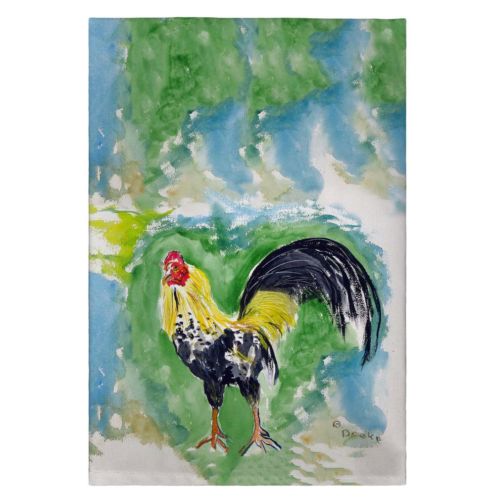 Bantam Rooster Guest Towel. Picture 1