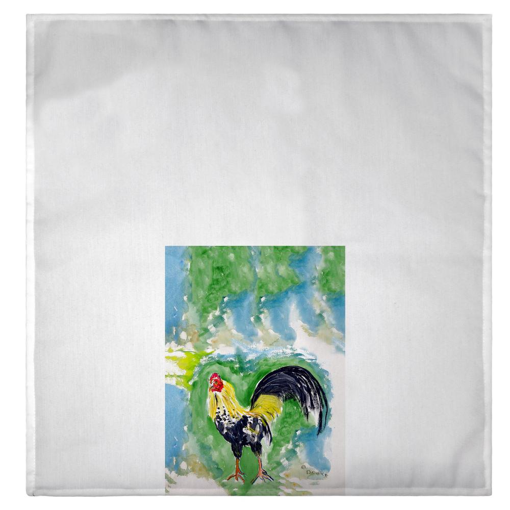 Bantam Rooster Guest Towel. Picture 2
