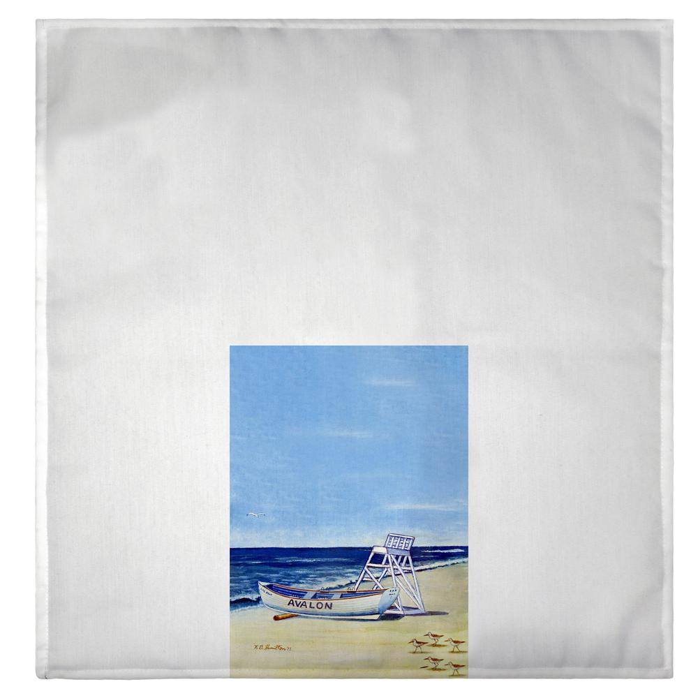 Avalon Beach, NJ Guest Towel. Picture 2